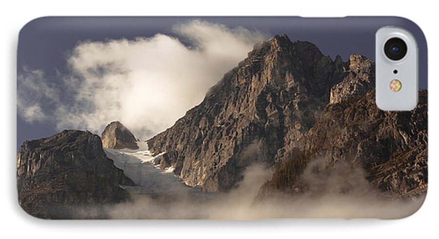 Mountain Top iPhone 8 Case featuring the photograph Mountain Clouds by Hany J