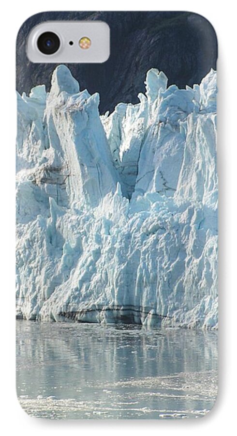 Glacier iPhone 8 Case featuring the photograph Nature's Ice Castle by Annika Farmer