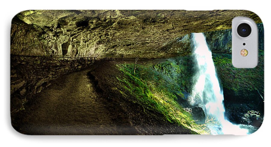 Silver Falls iPhone 8 Case featuring the photograph North Falls by Matt Hanson