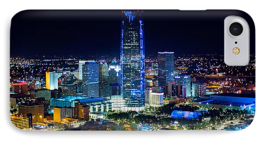 Oklahoma City iPhone 8 Case featuring the photograph Oks0052 by Cooper Ross