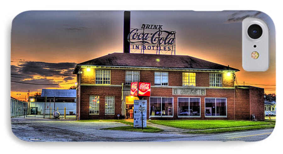 Parkersburg iPhone 8 Case featuring the photograph Old Coca Cola Bottling Plant by Jonny D