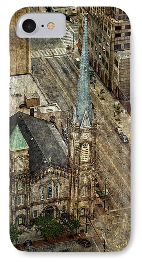 Old Stone Church iPhone 8 Case featuring the photograph Old Stone Church by Dale Kincaid