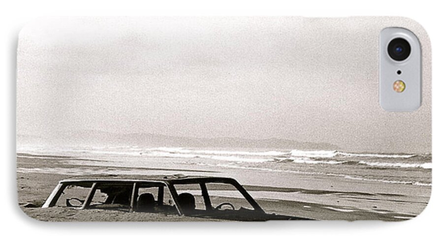 Beach iPhone 8 Case featuring the photograph Parked by Kim Pippinger