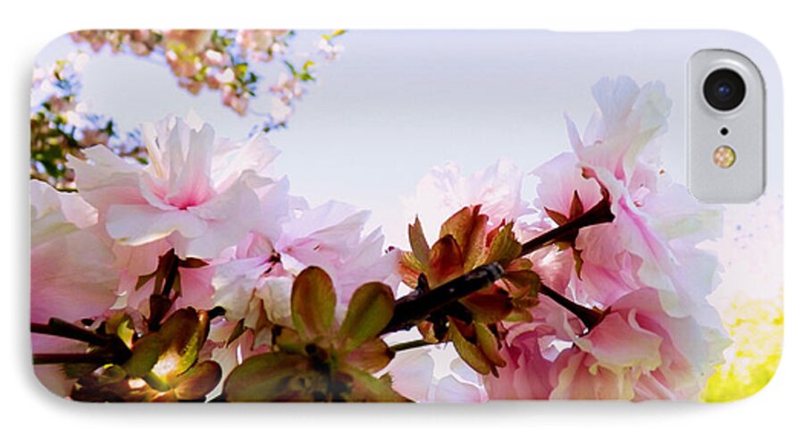Pink iPhone 8 Case featuring the photograph Petals in the Wind by Robyn King