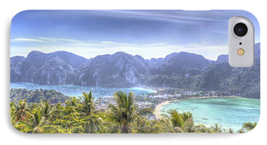 Phi Phi iPhone 8 Case featuring the photograph Phi Phi Island by Alex Dudley
