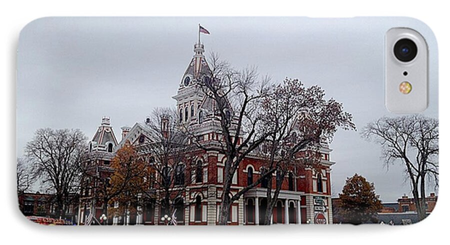 County Court House iPhone 8 Case featuring the photograph Pontiac by Joseph Yarbrough