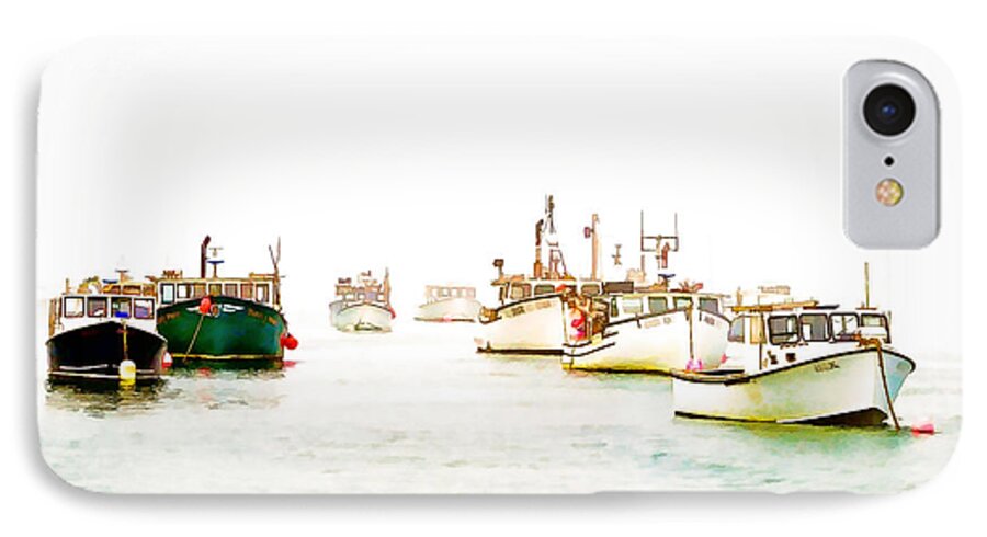 Boats iPhone 8 Case featuring the photograph Port Bound Chatham Cape Cod Photo Art by Constantine Gregory