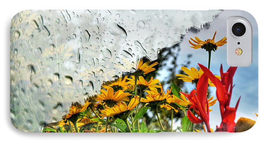 Rain iPhone 8 Case featuring the photograph Rain Rain Go Away... by Michael Frank Jr