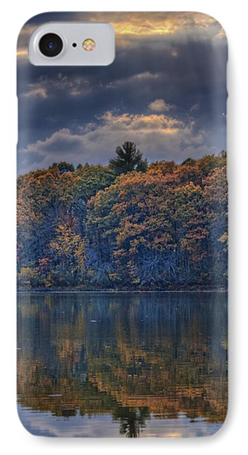 Autumn iPhone 8 Case featuring the photograph Rayons d'Automne by Jean-Pierre Ducondi