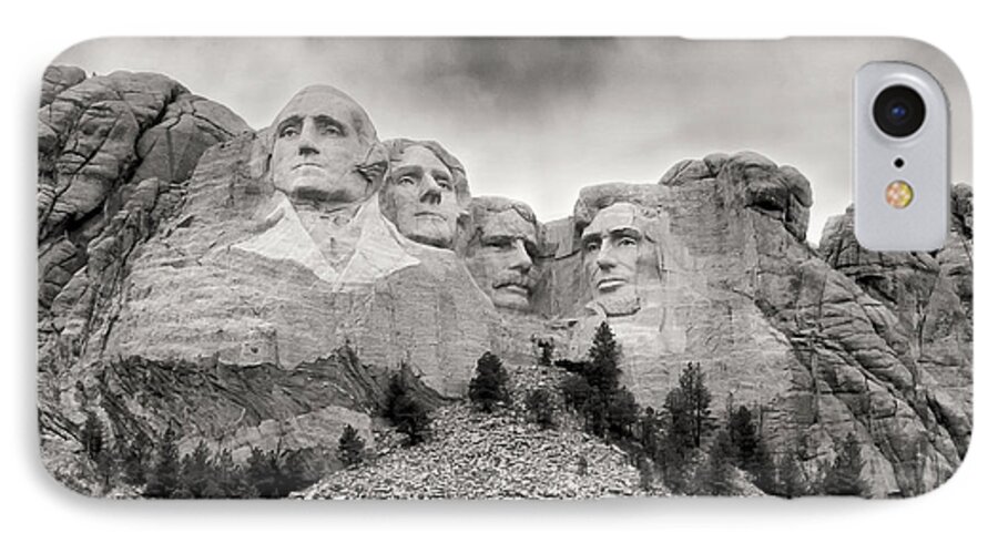 Mt Rushmore iPhone 8 Case featuring the photograph Remarkable Rushmore by Erika Weber