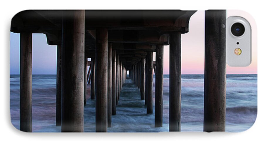 Huntington Beach Pier iPhone 8 Case featuring the photograph Road to Heaven by Mariola Bitner