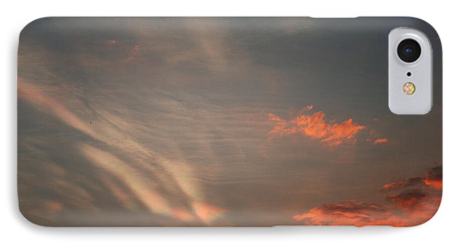 Sky iPhone 8 Case featuring the photograph Romantic sky #1 by Kiran Joshi