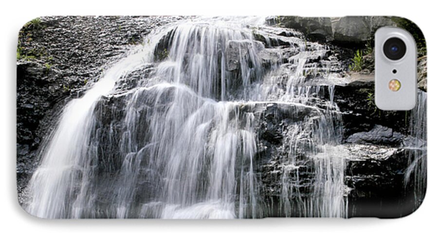 Waterfalls iPhone 8 Case featuring the photograph Sandstone falls by Robert Camp