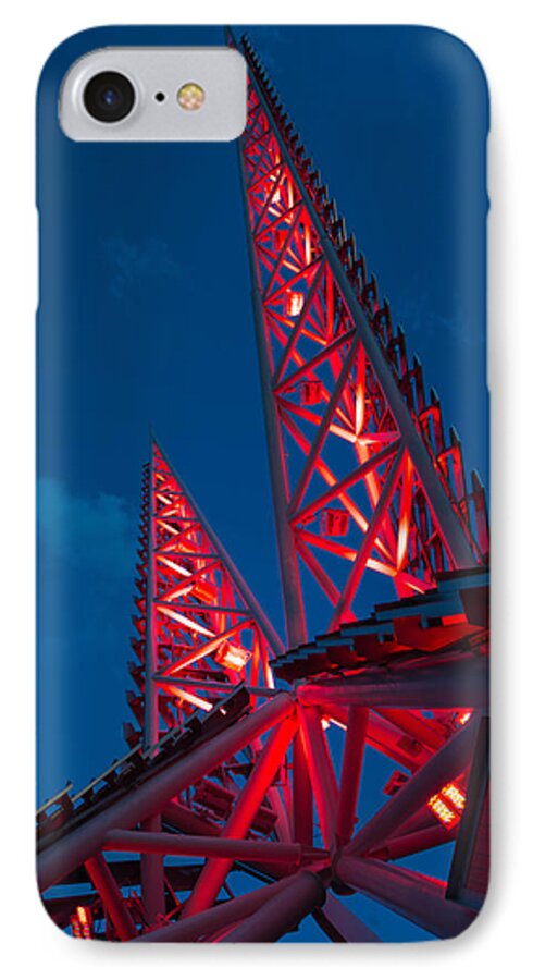 Okc iPhone 8 Case featuring the photograph Scissor Tail in OKC by Hillis Creative