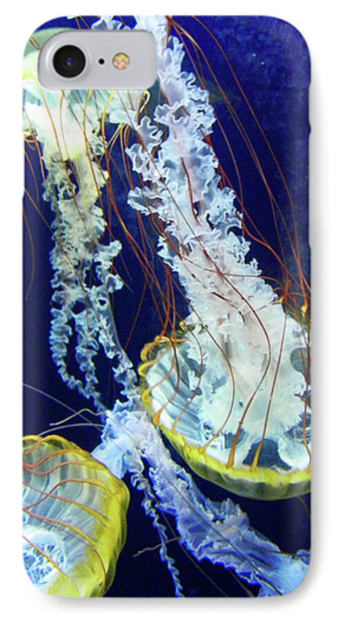 Jellyfish iPhone 8 Case featuring the photograph Sea Dance by Elizabeth Hoskinson