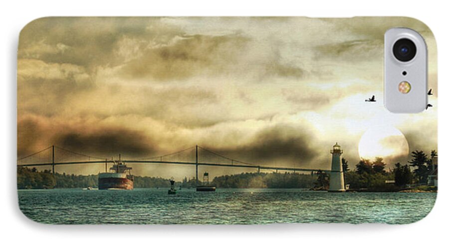 Thousand Islands iPhone 8 Case featuring the photograph St. Lawrence Seaway by Lori Deiter