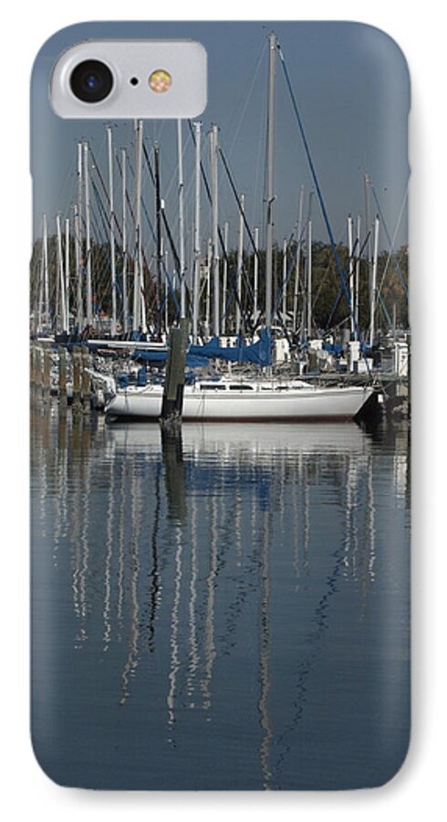 St. Petersburg iPhone 8 Case featuring the photograph St. Petersburg Boats 1 by Wesley Elsberry