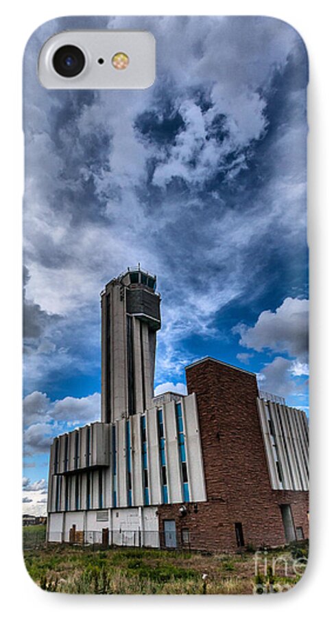 Airports iPhone 8 Case featuring the photograph Stapleton International Airport by Steven Reed
