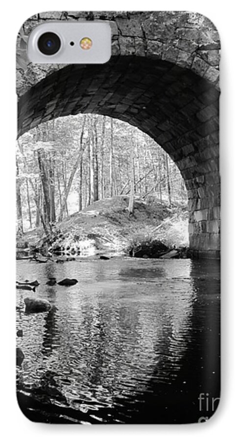 Barbara Bardzik iPhone 8 Case featuring the photograph Stone Arch Bridge by Barbara Bardzik