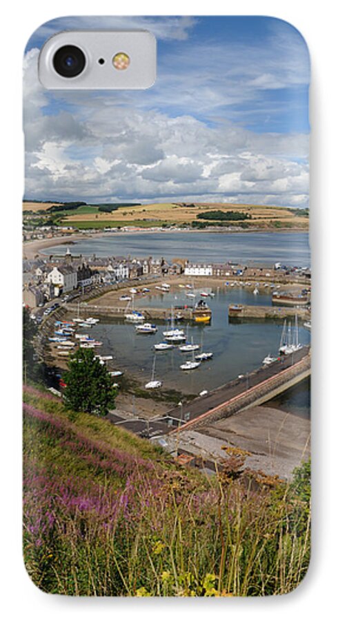 Stonehaven iPhone 8 Case featuring the photograph Stonhaven Harbour Scotland by Jeremy Voisey