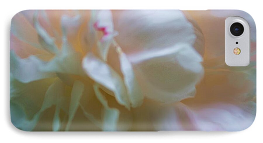 Peony iPhone 8 Case featuring the photograph Subtle Beauty by Liz Evensen