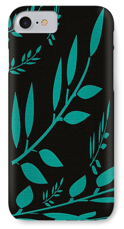 Abstract iPhone 8 Case featuring the photograph Teal Treasure by Aimee L Maher ALM GALLERY