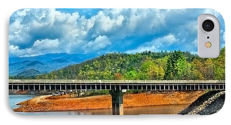 Bryson City iPhone 8 Case featuring the photograph The Bridge by M Three Photos