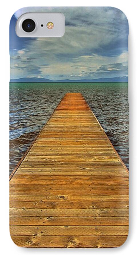 Nature iPhone 8 Case featuring the photograph The Bridge to nowhere and everywhere by Brad Scott