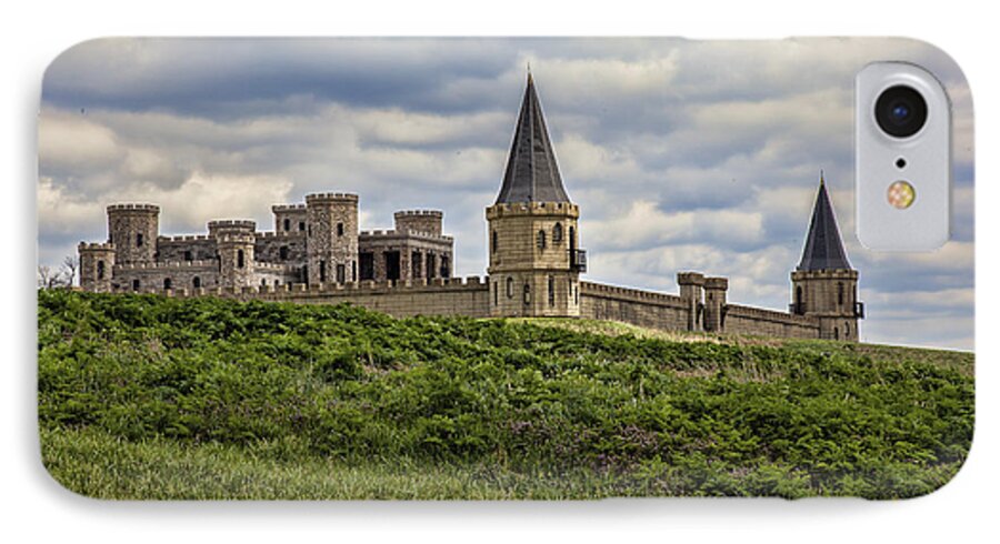 Architecture iPhone 8 Case featuring the photograph The Castle - Versailles KY by Jack R Perry