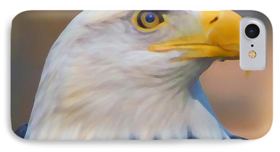 Bald Eagles iPhone 8 Case featuring the photograph The Eagle Has Landed by M Three Photos