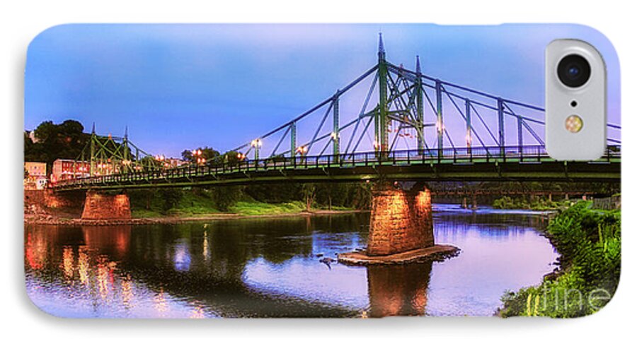 Free iPhone 8 Case featuring the photograph The Free Bridge by Mark Miller