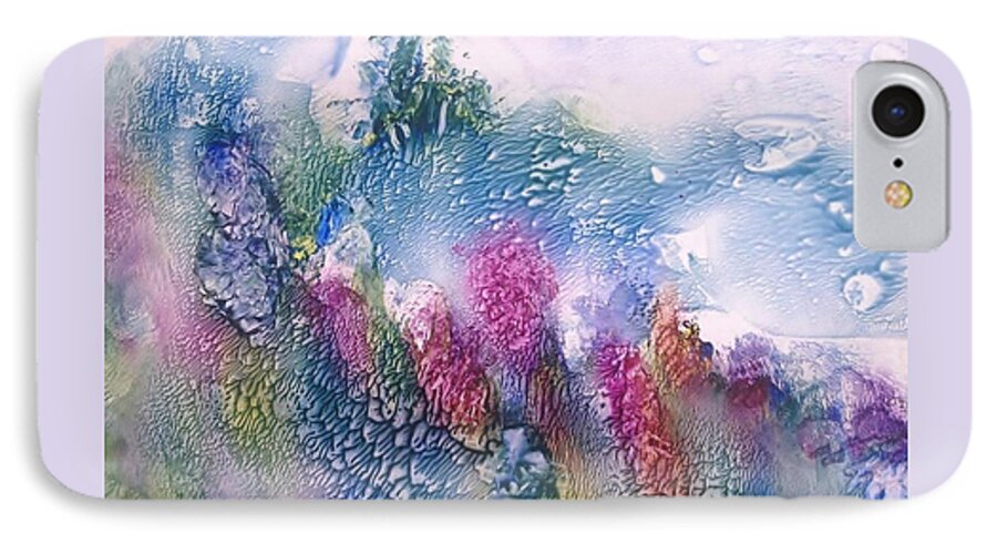 Water iPhone 8 Case featuring the painting Winds of Change by Sharon Ackley