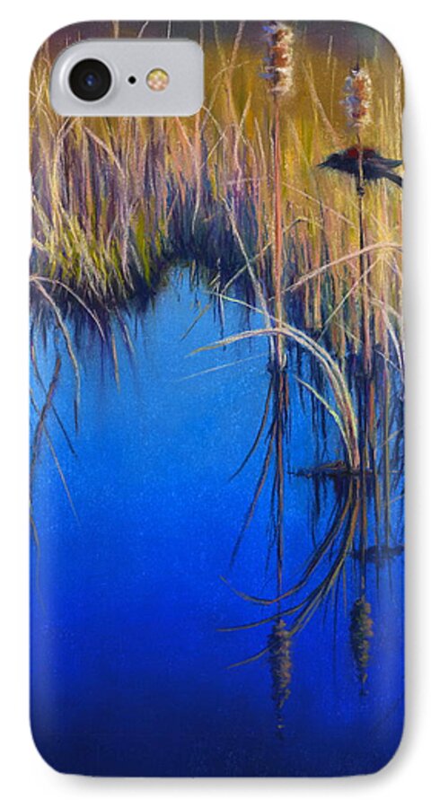 Evergreen Colorado iPhone 8 Case featuring the painting Thier Return by Marjie Eakin-Petty
