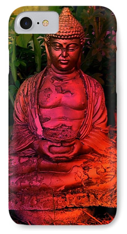 The Buddha iPhone 8 Case featuring the photograph Timeless Buddha by Carlos Avila