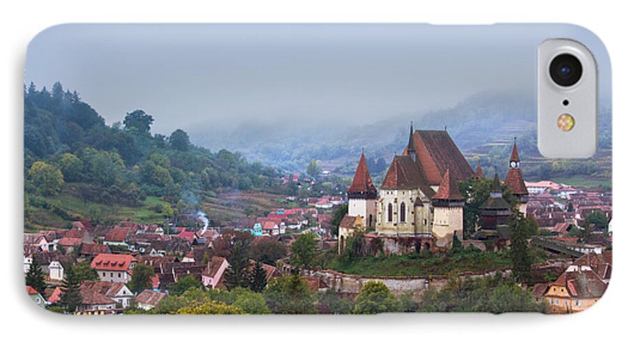 Architecture iPhone 8 Case featuring the photograph Transylvania by Mircea Costina Photography