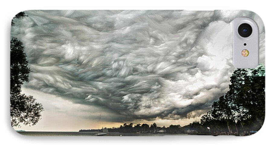  iPhone 8 Case featuring the photograph Turbulent Airflow by Matt Molloy