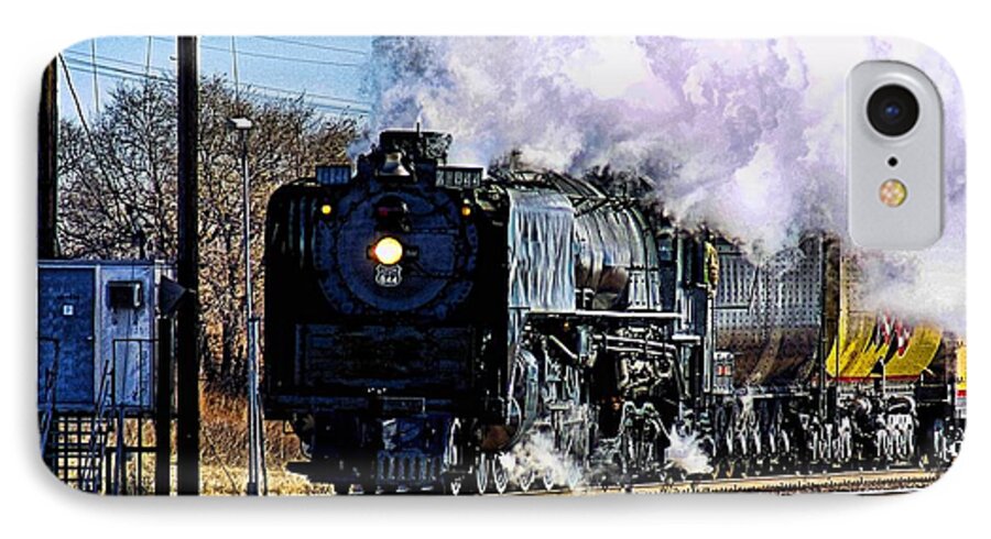 Bill Kesler Photography iPhone 8 Case featuring the photograph UP 844 Movin' On by Bill Kesler