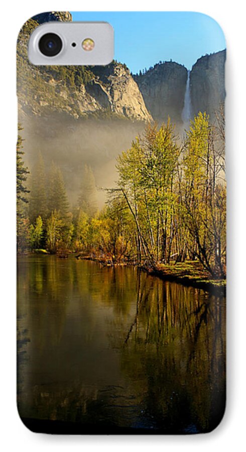 Yosemite iPhone 8 Case featuring the photograph Vanishing Mist by Duncan Selby