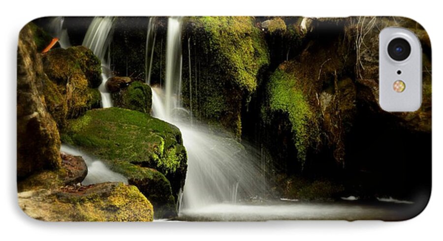 Naramata iPhone 8 Case featuring the photograph Waterfall - Naramata DSC0043 by Guy Hoffman