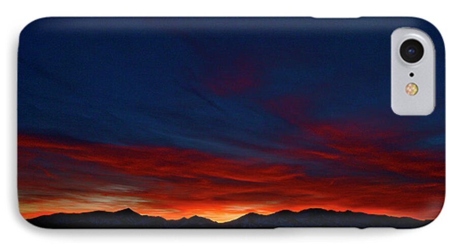 Landscapes iPhone 8 Case featuring the photograph Winter Sunset by Jeremy Rhoades