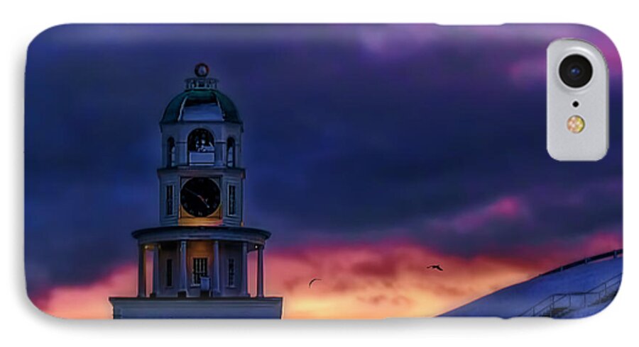 Atlantic iPhone 8 Case featuring the photograph Winter Sunset by Ken Morris