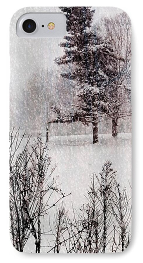 Winter iPhone 8 Case featuring the digital art Winter Wonder 2 by Maria Huntley