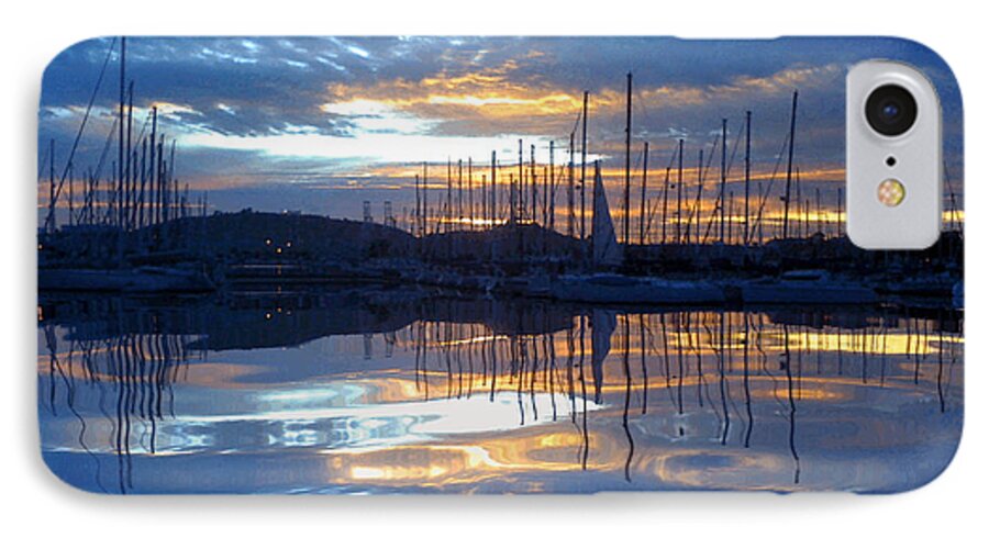 Sunset iPhone 8 Case featuring the photograph Volcanic Reflections #1 by Lee McCormick