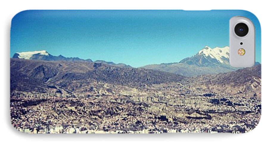  iPhone 8 Case featuring the photograph La Paz by Marie-Claude Charron