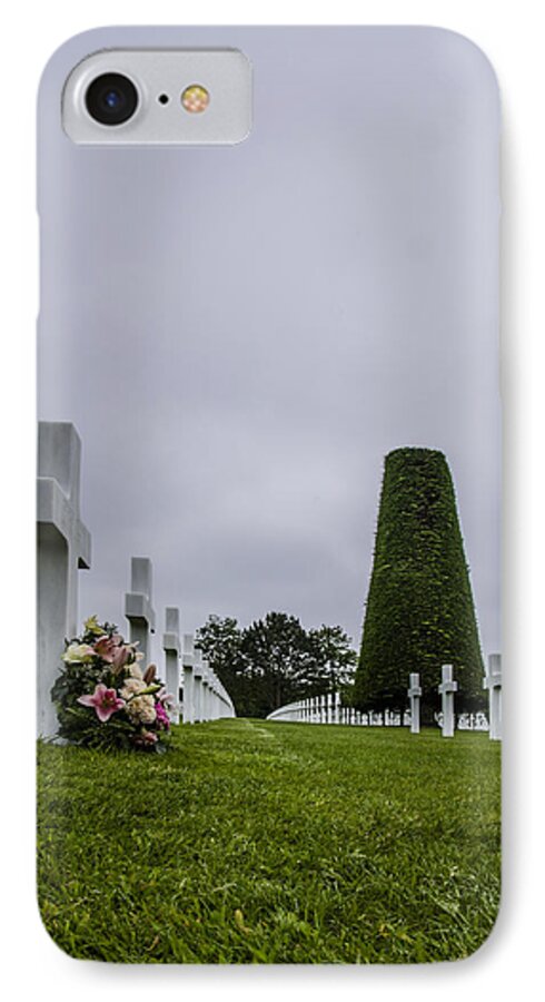 Normandy iPhone 8 Case featuring the photograph Lost Lives by Marta Cavazos-Hernandez