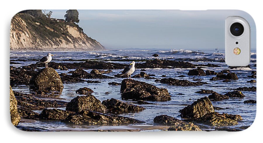 Beach iPhone 8 Case featuring the photograph Low Tide by Marta Cavazos-Hernandez