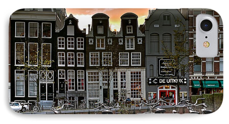Holland Amsterdam iPhone 8 Case featuring the photograph Prinsengracht 458. Amsterdam by Juan Carlos Ferro Duque