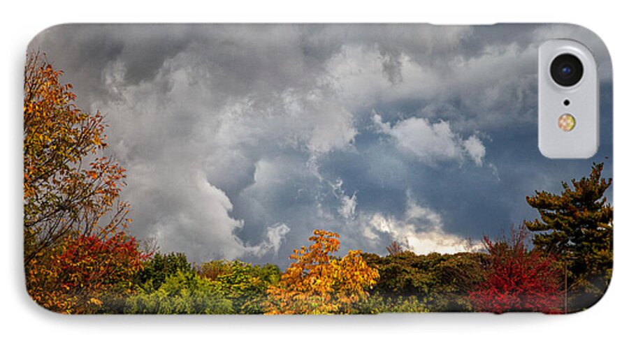 Foliage iPhone 8 Case featuring the photograph Storms Coming by Ronald Lutz