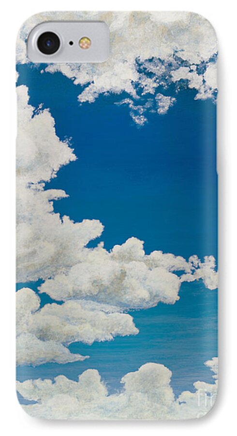 Clouds iPhone 8 Case featuring the painting Symphony by Marc Dmytryshyn