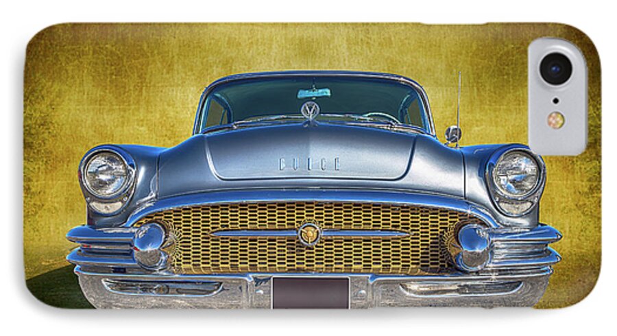 Car iPhone 8 Case featuring the photograph 1955 Buick by Keith Hawley